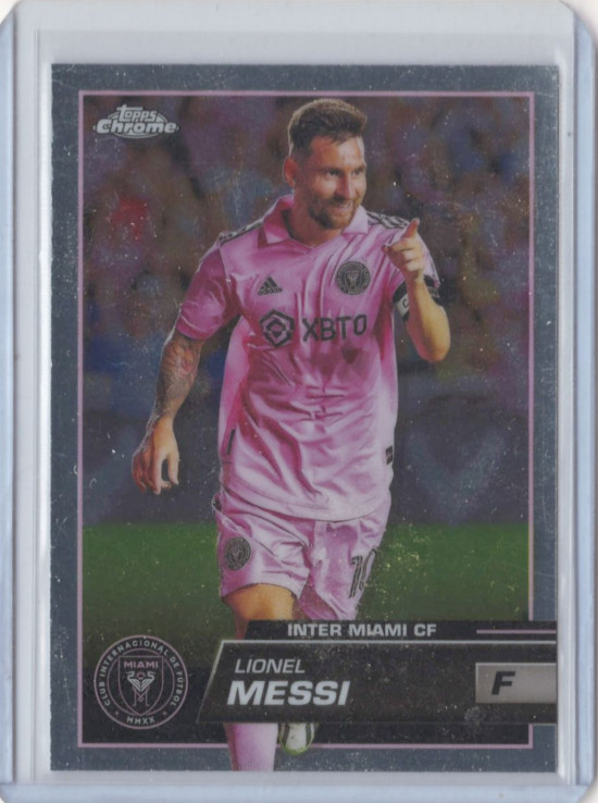 2023 Topps Chrome MLS Lionel Messi #58 Inter