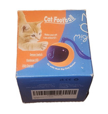 Migipaws Interactive Cat Ball Toy Set, Fun Tracker, Automatic Rolling   Football