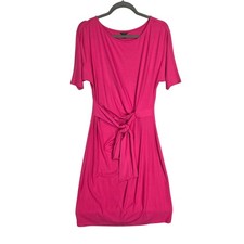 NWT Ann Taylor Pink Stretch Midi Dress S Soft Feminine Spring Bloomcore Whimsy