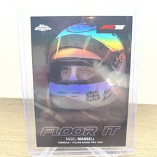 2025 Topps Chrome F1 Floor It Nigel Mansell