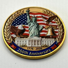 *250TH ANNIVERSARY UNITED STATES OF AMERICA* 1776-2026 Commemorative Coin Medal