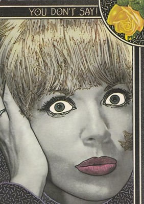 William Rowe ''You Don't Say!'' Dover Publications 1985 Kunst Postkarte