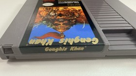 Genghis Khan -- NES Nintendo Original Classic Authentic Game TESTED GUARANTEED