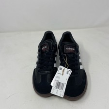 Adidas Samba J Youth Indoor Soccer Black/White Size 5