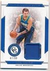 LUKA DONCIC 2019/20 NATIONAL TREASURES GAME GEAR GAME WORN JERSEY PATCH #67/99