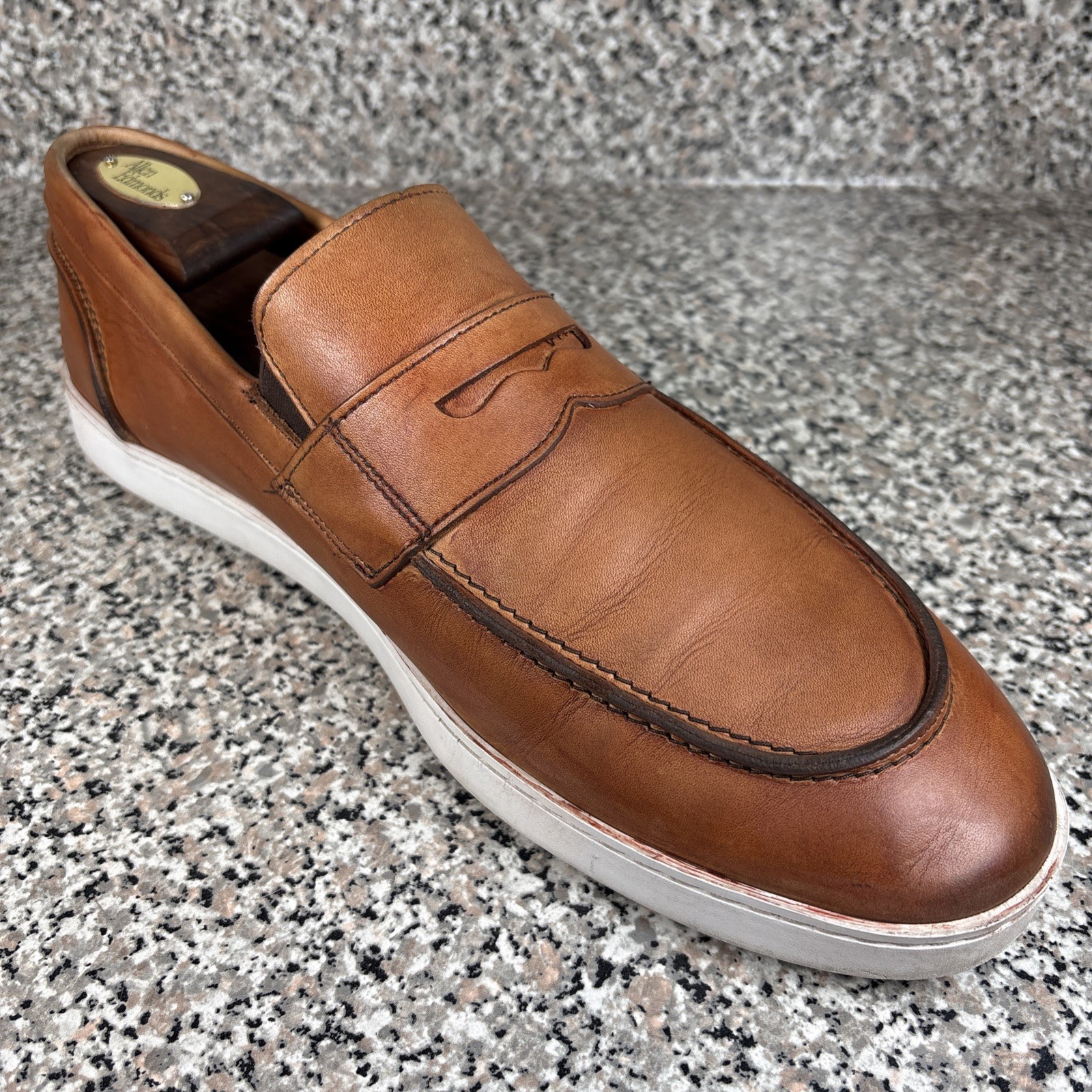 Allen Edmonds Randolph 5380 Chili Leather Penny Loafers Dress Sneakers 10.5EEE