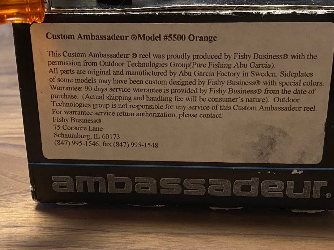 Abu Ambassador 5500 Simon Shimomura - Image 9