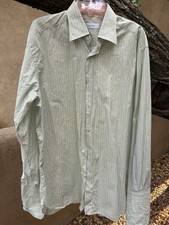 ermenegildo zegna dress shirt french cuff 41/16