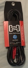 Hosa Technology- Stereo Interconnect Dual 1/4 TS Male to Dual RCA 4M CPR-204 