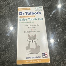 Dr. Talbot's Baby Tooth Gel for Sore Gums Naturally Inspired 10/2026 NEW
