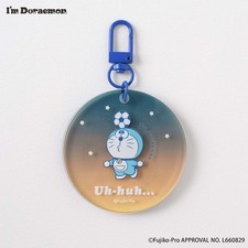 I'm Doraemon Acrylic Keychain Soccer BL Japan Original Blue