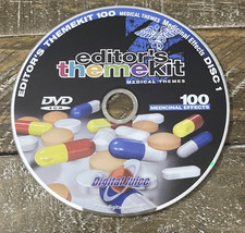 Digital Juice "Editors Theme Kit 100" Disc 1 DVD Rom-Rare-SHIPS N 243 HOURS