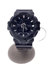 CASIO GA-700 G-SHOCK Analog Quartz Watch Black Large Sporty Excellent JAPAN