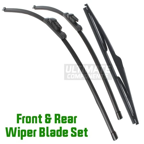 Front & Rear Windscreen Wiper Blades Set For Citroen C4 Grand Picasso 2013-2018