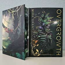 Overgrowth digitally signed by Mira Grant Illumicrate Starbright Special Edition