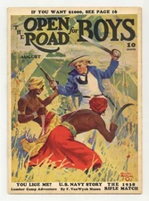 Open Road Vol. 20 #8 VG+ 4.5 1938 Low Grade