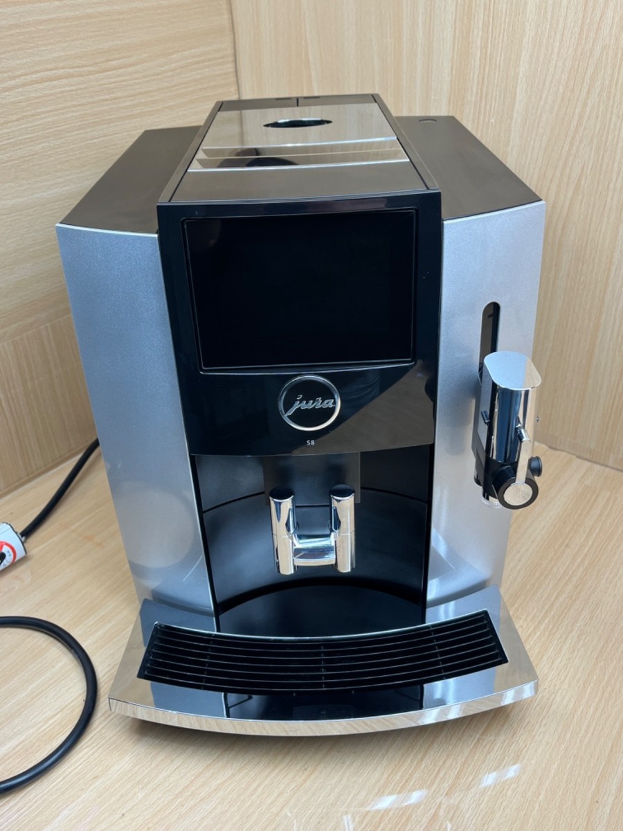 Jura S8 Automatic Coffee and Espresso Machine Piano Black 15358