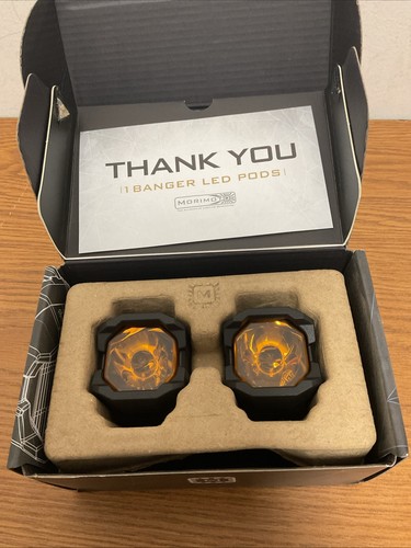Morimoto 1Banger HXB LED Pod Lights Yellow / HXB Spot Beam BAF095