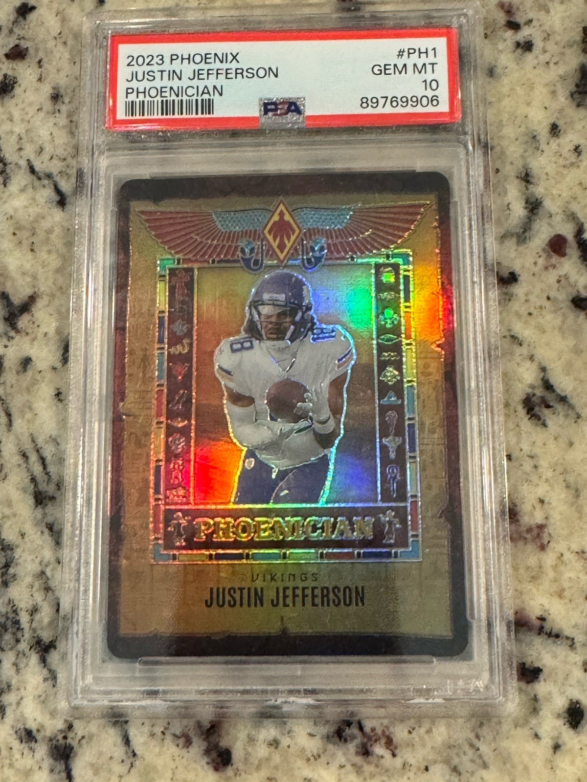 2023 Phoenix Justin Jefferson Phoenician - CASE HIT