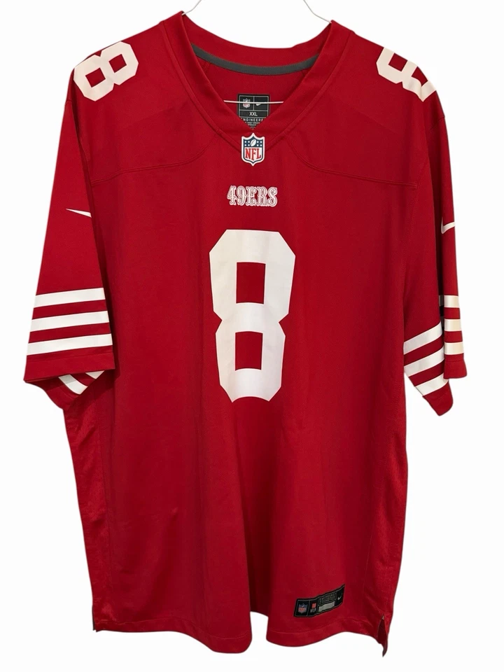 Camiseta deportiva para hombre San Francisco 49ers Steve Young Nike Scarlet Player Game 2XL Foto 2 de 3