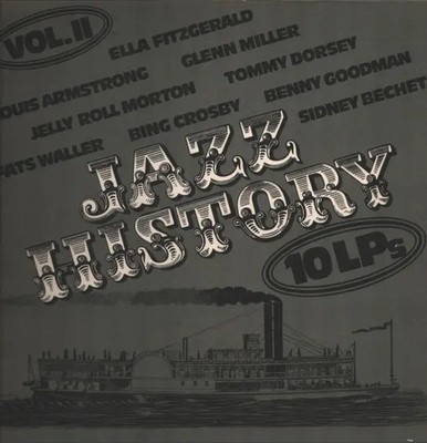 LP-BOX Ella Fitzgerald, Louis Armstrong, Bing Crosby ... Jazz History Vol. II