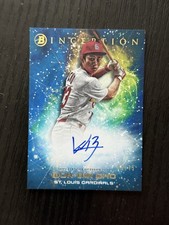2022 Bowman Inception #PPA-WC Won-Bin Cho Primordial Prospects Auto Blue #/75