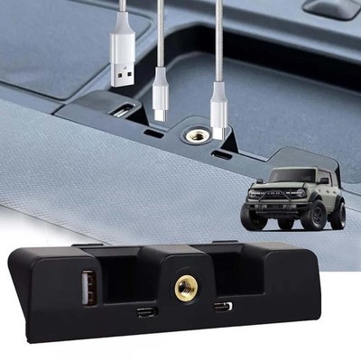 Ford Bronco Accessories USB Charging Hub With 3 Ports Fast Charging Dock