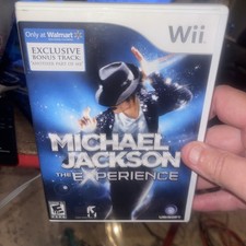 Michael Jackson The Experience Nintendo Wii Walmart Bonus Track Exclusive Manual