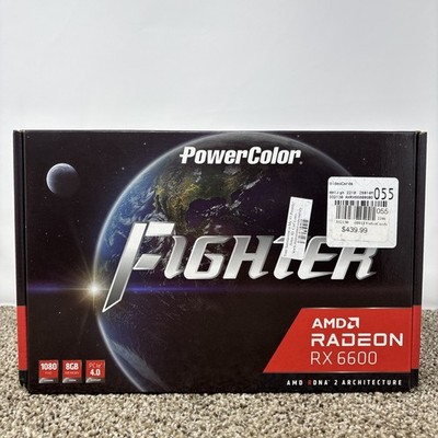 PowerColor Fighter Radeon RX 6600 8GB AXRX 6600 8GBD6-3DH Graphics Card Tested