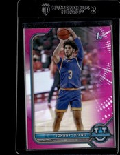 2021-22 Bowman University Pink #47 Johnny Juzang