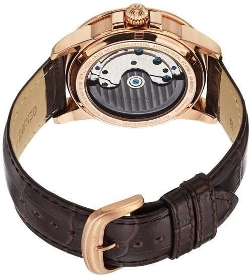 Stuhrling 原装 Gemini II 自动双平衡轮男士腕表 40 珠宝 — 第 2/4 张图片