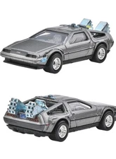 2025 Hot Wheels Pop Culture Back to the Future Time Machine DeLorean DMC12