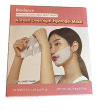 Biodance Bio Collagen Real Deep Facial Sheet Mask Anti Aging 24ct. NEW