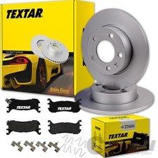 TEXTAR BREMSSCHEIBEN 250mm + BELÄGE HINTEN passend für MAZDA MX 5 NB NA