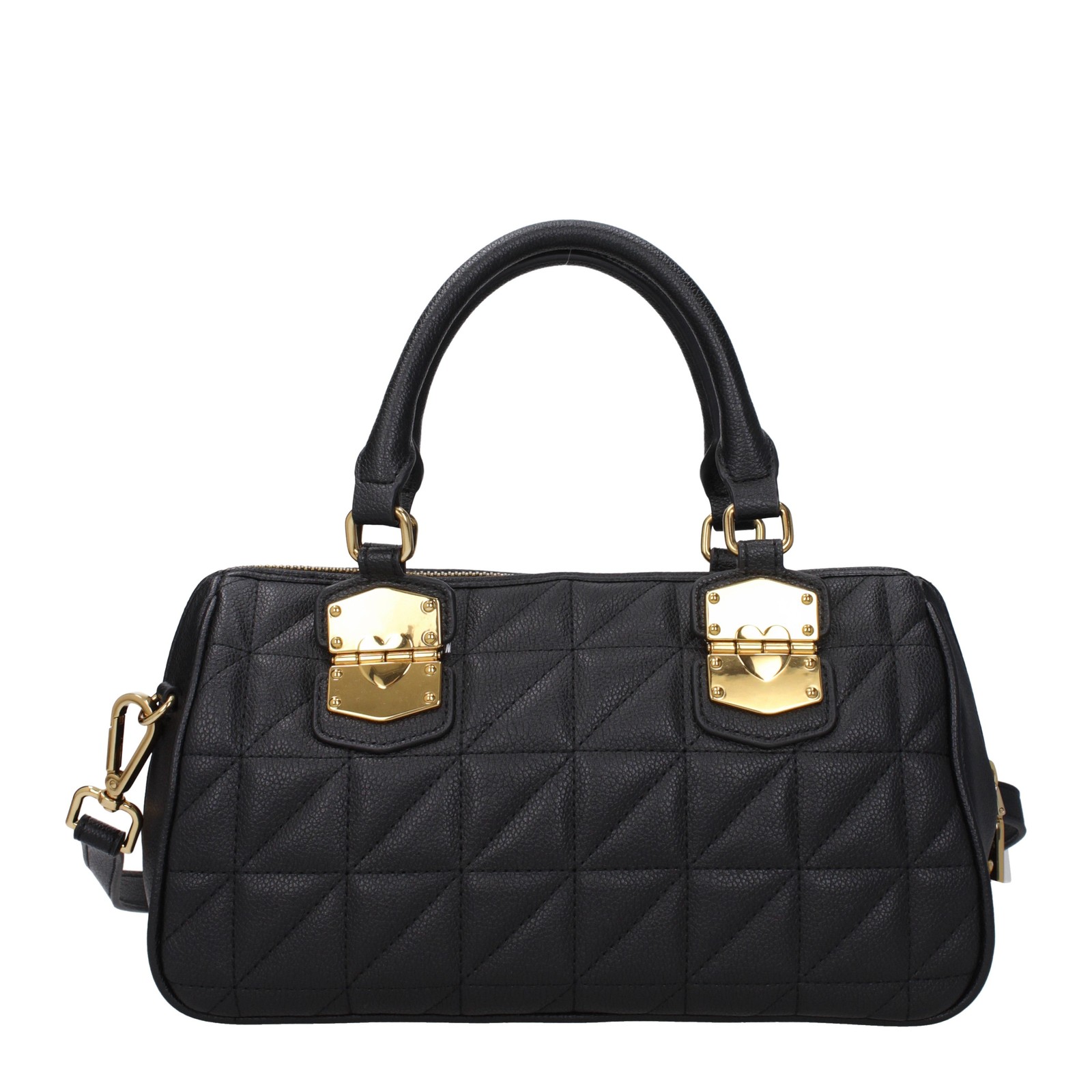 SAOLA Love Moschino Borse a Mano Donna Poliuretano Nero