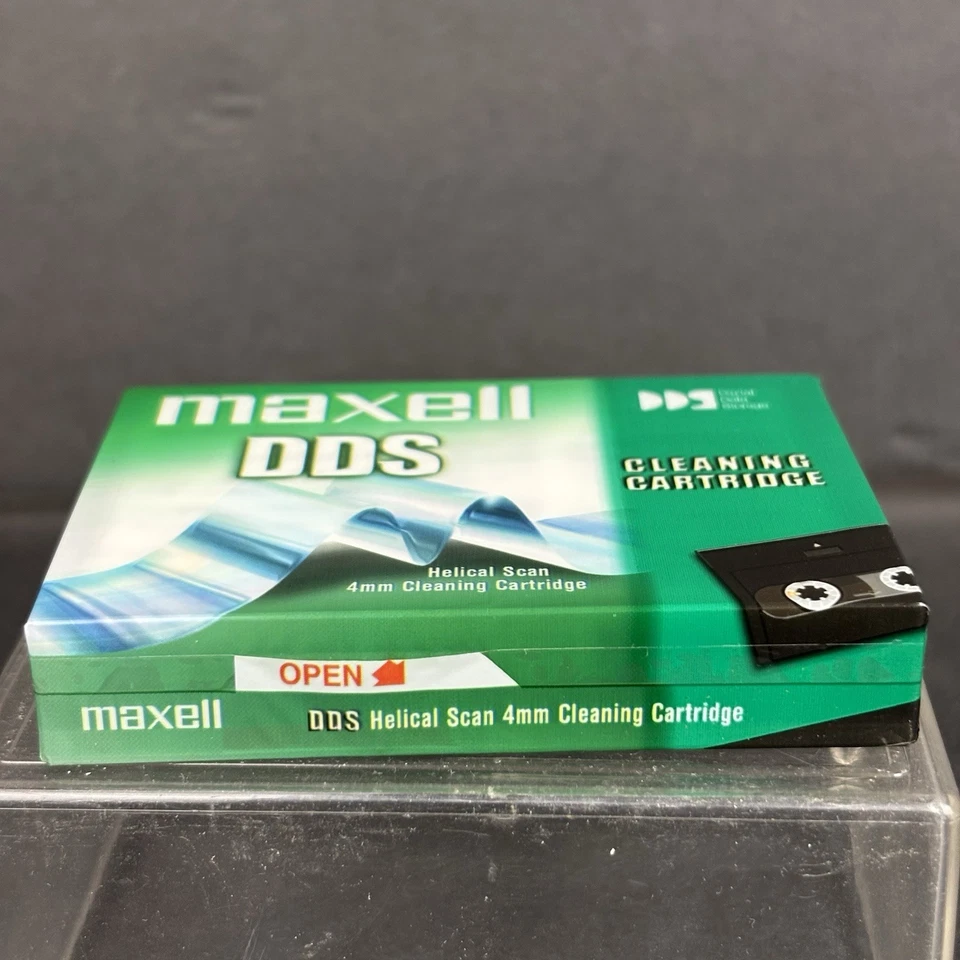 NEW Maxell DDS Helical Scan 4mm Cleaning Cartridge for Digital Data Storage - Image 3 of 4