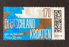 Bund 2024 Mi.Nr. 3858 „ Deutschland - Kroatien“ rundgestempelt