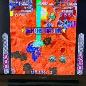 Sega Saturn DoDonPachi Satakore Cave Tested w/ Manual Japan