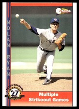 Multiple Strikeout Games 1993 Pacific Texas Express #230 Rangers MLB READ