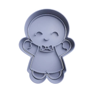 Gingerbread Man Christmas Cookie Cutter Fondant Biscuit Baking Tool