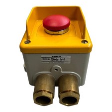 3SA1414-2 Siemens Metal Clad Pushbutton Emergency Stop Switch 5930-12-183-2656