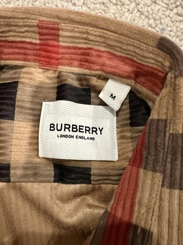 Burberry joggers & button down set M - Picture 3 of 4