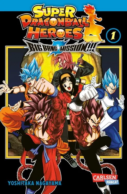 Super Dragon Ball Heroes Big Bang Mission!!! Band 1 Carlsen Manga