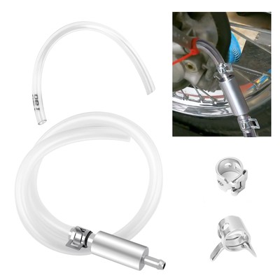 carleef Car Brake Bleeder Hose Kit,Practical 15.74*0.5*0.5 inch, 1PC 