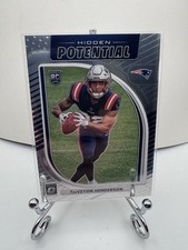 2025 Panini Donruss Optic - Hidden Potential TreVeyon Henderson #13 (RC)