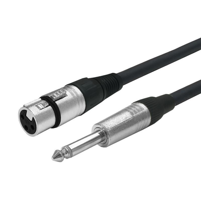 Vivolink PROAUDXLRFJACK3 XLR F to Mono Jack 6.35mm.
