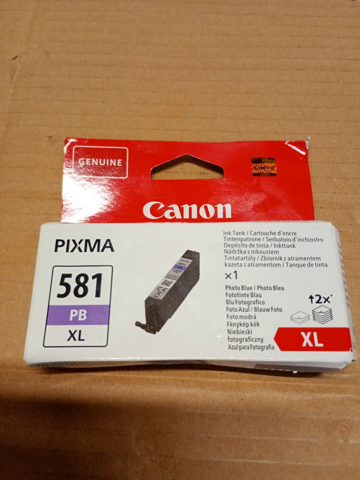 Canon 2053C004 (581 Pb Xl) Ink Cartridge Blue, 4.71K Pages, 8Ml - Image 2