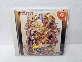 Dreamcast Marvel vs. Capcom 2 and Project Justice Import - US Seller -SEGA