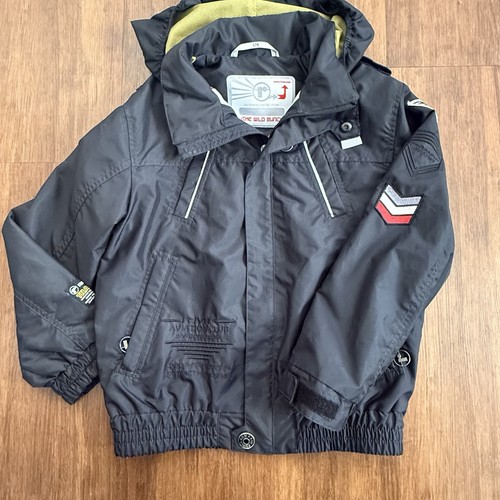 REIMA Giacca Impermeabile Full Zip con Cappuccio Nero Gioventù 128 Ragazzi 8 Aviazione Volo - Foto 2 di 17