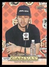 2019-20 Upper Deck - Ud Canvas David Pastrnak #C4